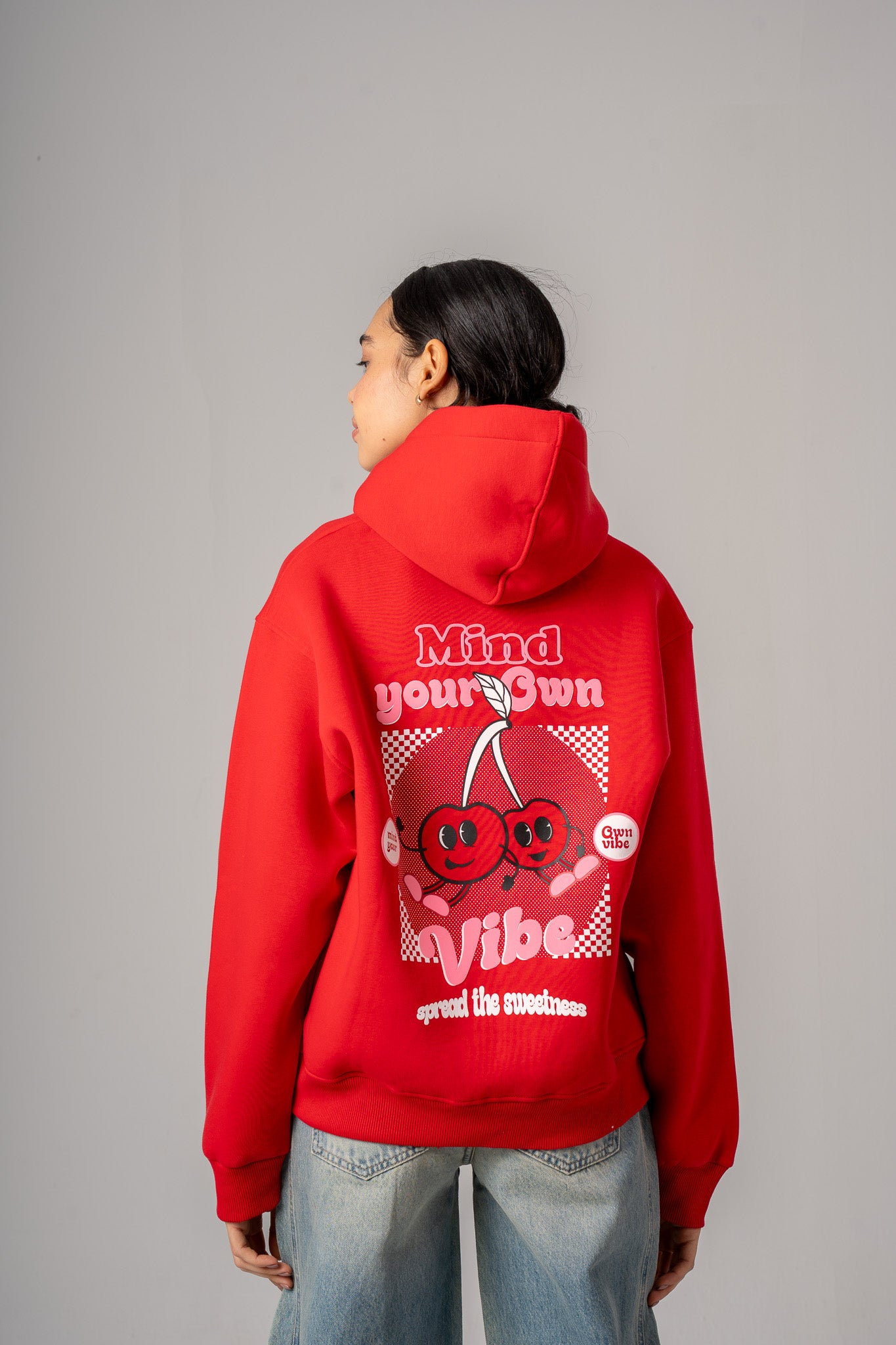 Printed Oversized Hoodie